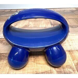 Homedics Quad Roller Massage Device Battery Operated Handheld Personal Massager